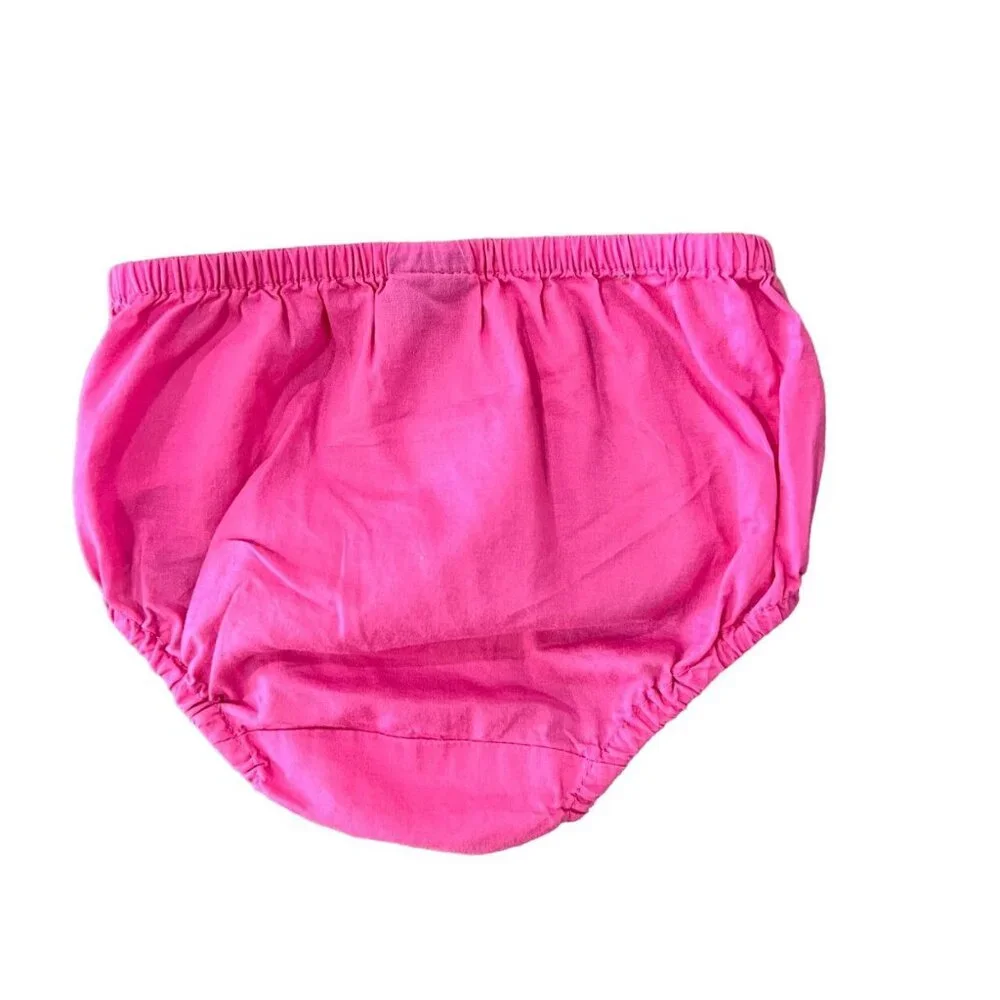 Baby Gap 12-18m Pink Floral Dress & Bloomers Set
